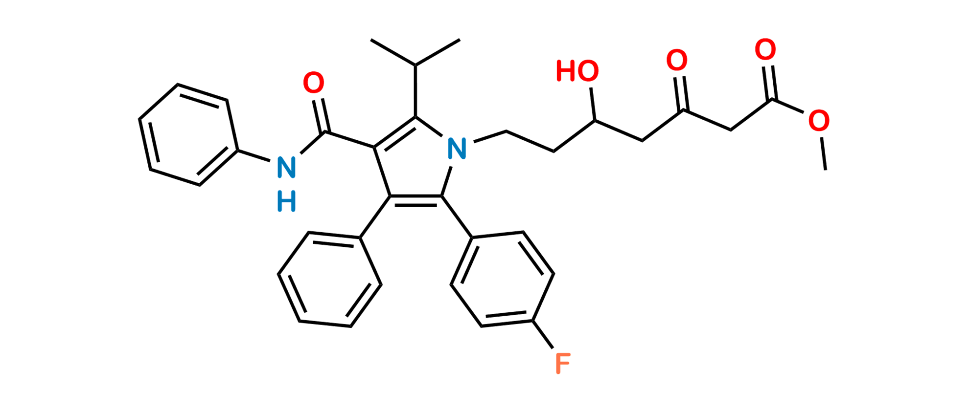 Atorvastatin 3-Oxo Methyl Ester 
